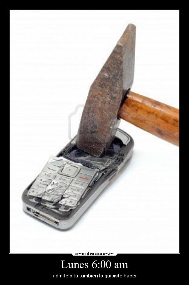 Lunes 6:00 am - admitelo tu tambien lo quisiste hacer