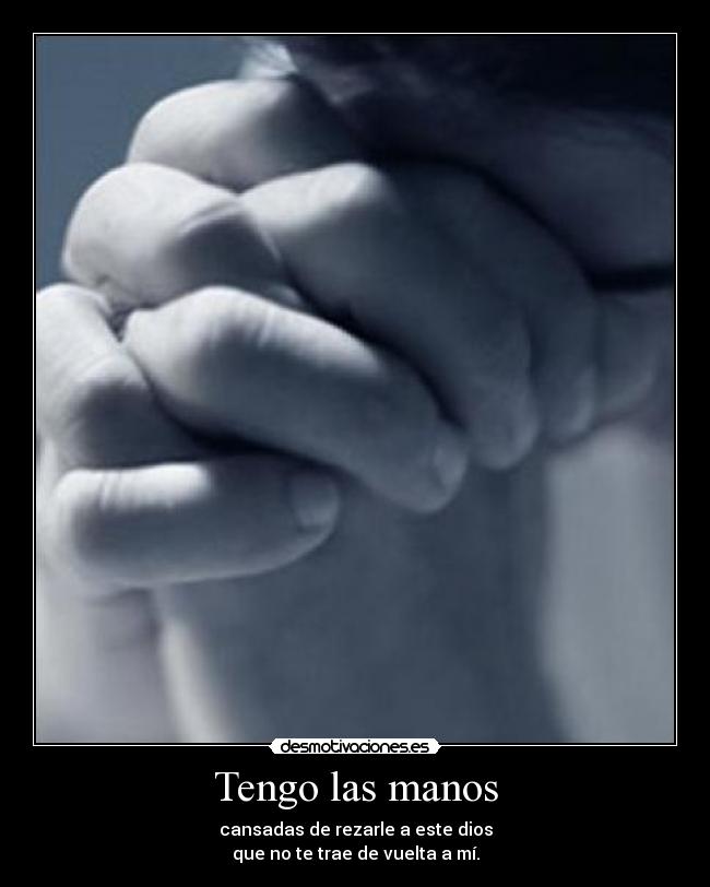 Tengo las manos - 