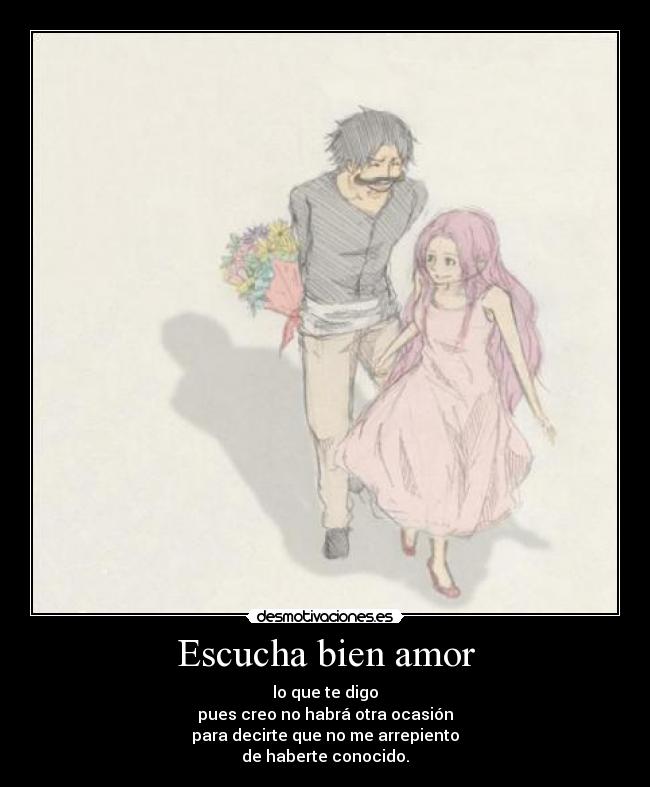 Escucha bien amor - 