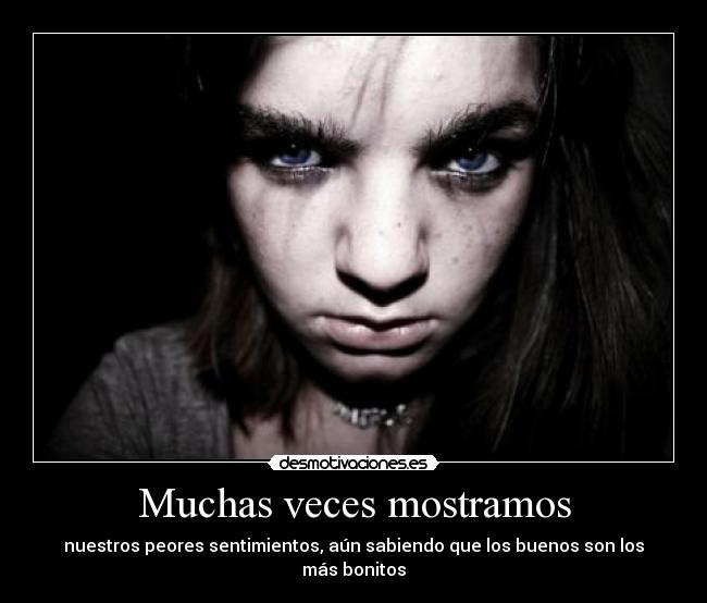 carteles rabia dolor sufrimiento tristeza desmotivaciones