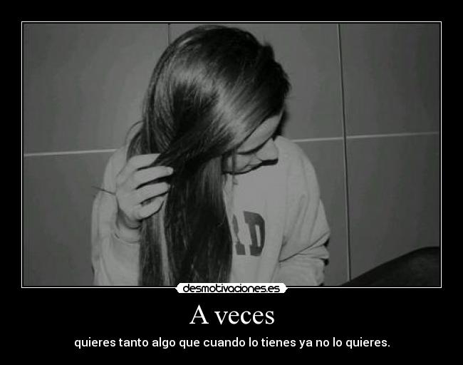 A veces -