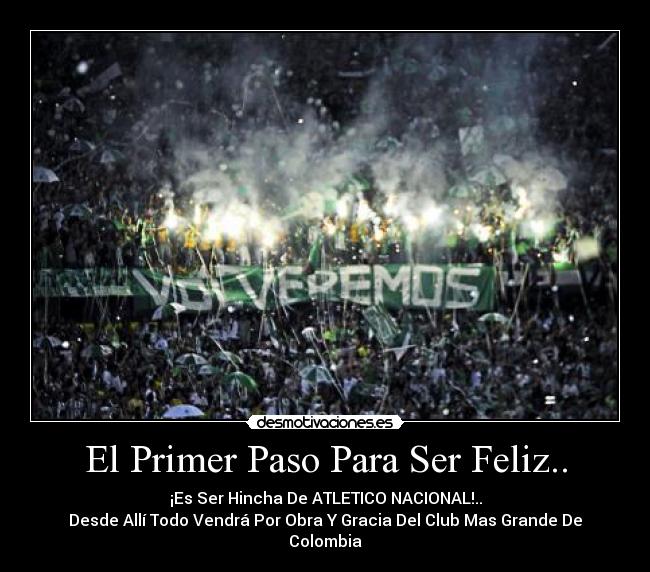 El Primer Paso Para Ser Feliz.. -
