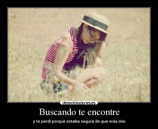 Buscando te encontre - 