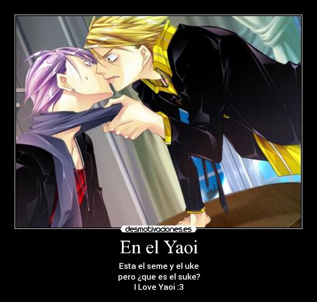 En el Yaoi -