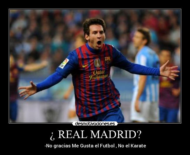 ¿ REAL MADRID? -
