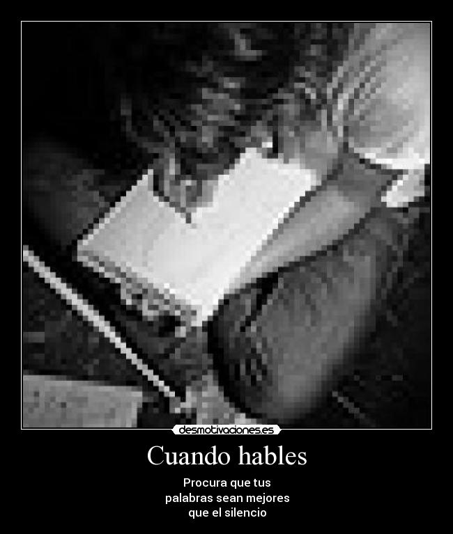 Cuando hables - 