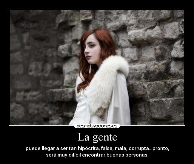 La gente -