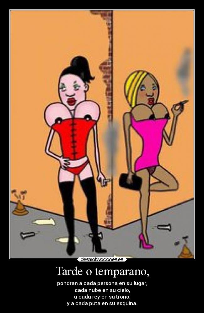 Tarde o temparano, - 