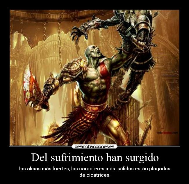 carteles este juego ensenado que tengo que luchar desde fin del principio desmotivaciones