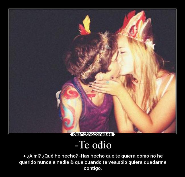 carteles odio desmotivaciones