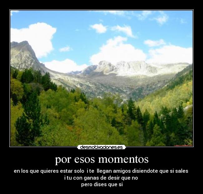 por esos momentos - 
