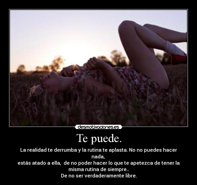 carteles dicho rutina aplasta libertad realidad noeliamh resubido fallo tecnico desmotivaciones