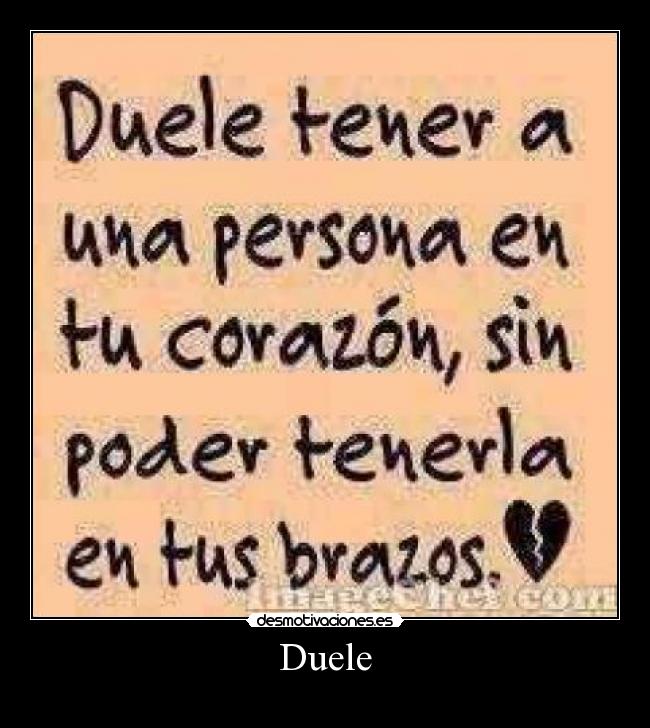 Duele -