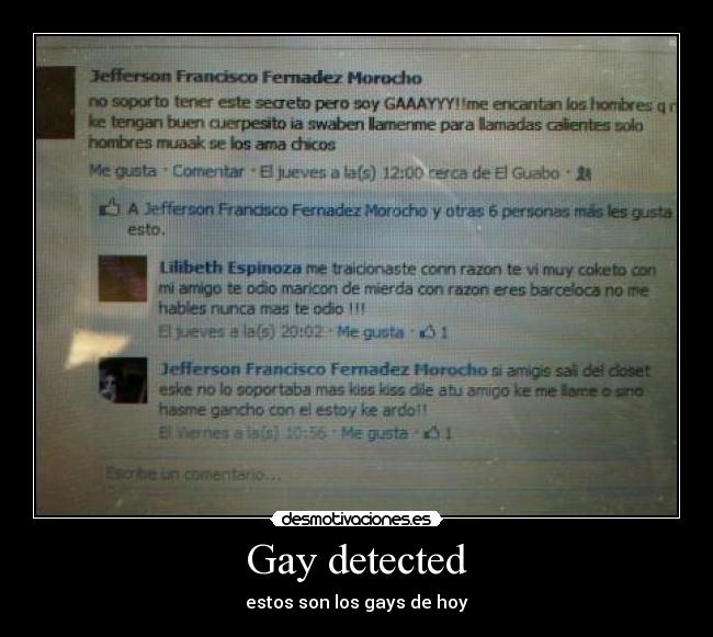 Gay detected - estos son los gays de hoy