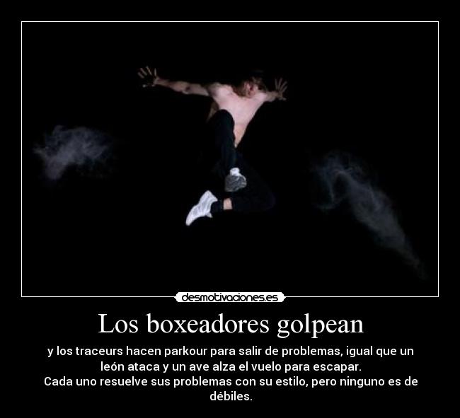 Los boxeadores golpean - 