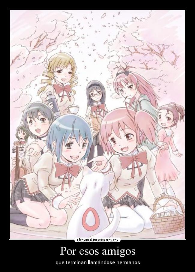 Por esos amigos -