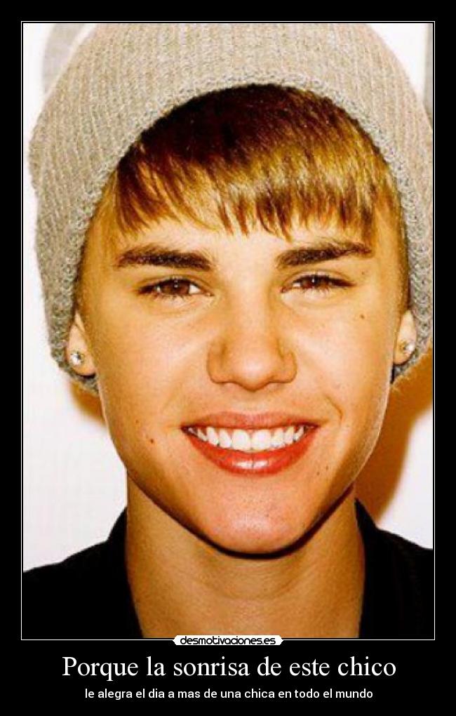 Porque la sonrisa de este chico -