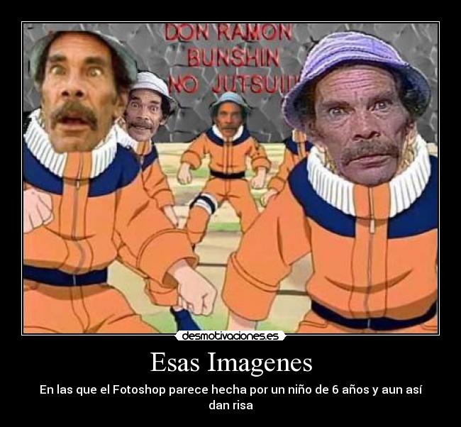 Esas Imagenes - En las que el Fotoshop parece hecha por un niño de 6 años y aun así dan risa