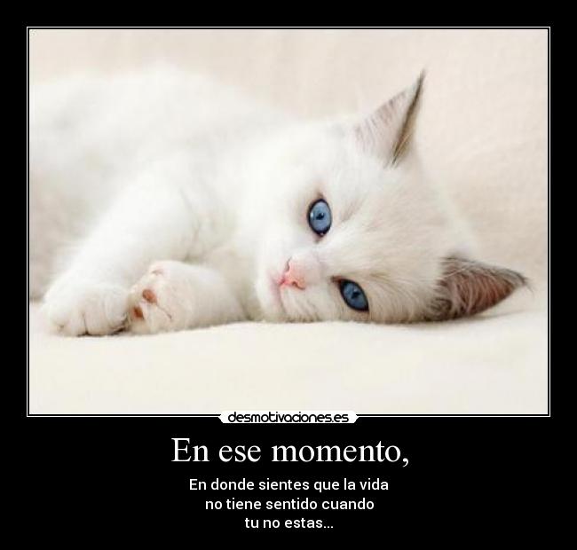 En ese momento, -