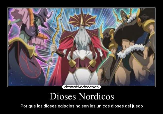 Dioses Nordicos - Por que los dioses egipcios no son los unicos dioses del juego