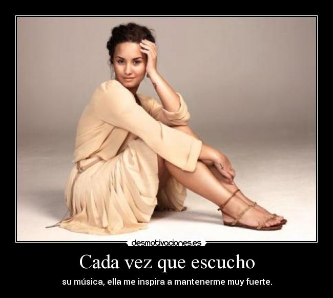 Cada vez que escucho - 