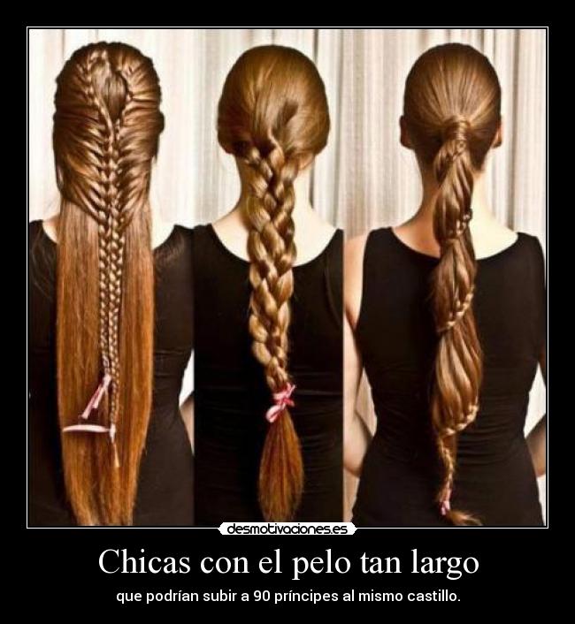 Chicas con el pelo tan largo - 