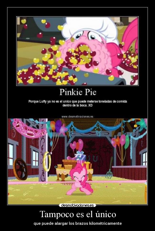 Tampoco es el único - que puede alargar los brazos kilométricamente