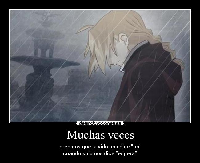 carteles full metal alchemist edward elric harukaze aamaareee este anime por los dias mis diass omgg desmotivaciones