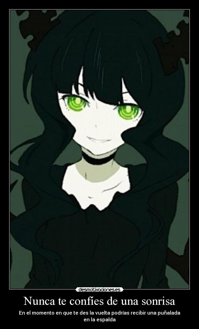 Nunca te confíes de una sonrisa - 
