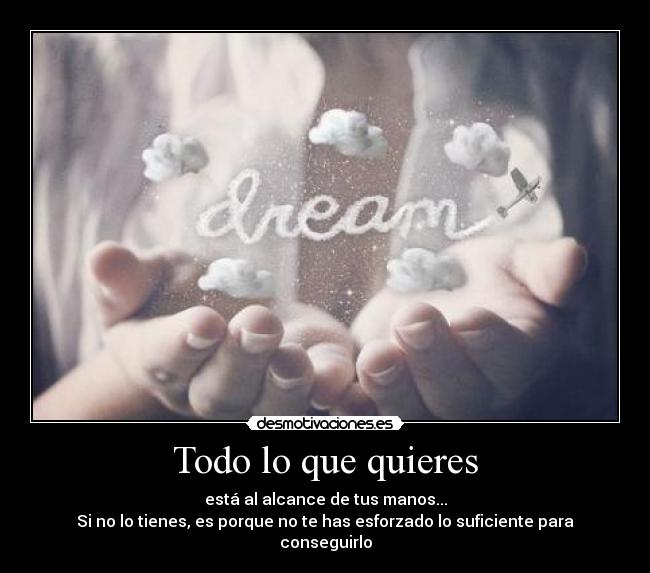 Todo lo que quieres -