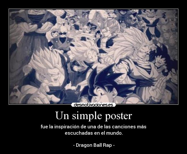 Un simple poster -