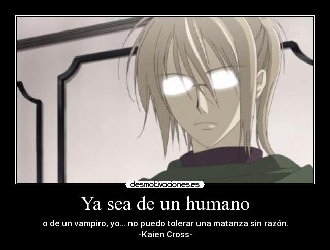 Ya sea de un humano -