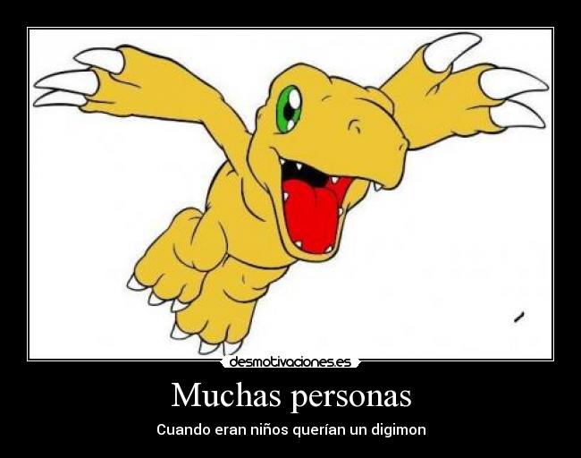 carteles digimon anime desmotivaciones