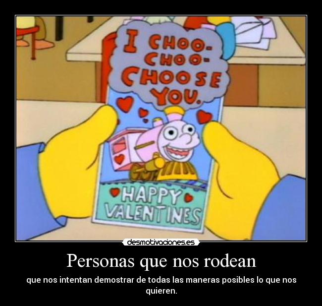 Personas que nos rodean - 