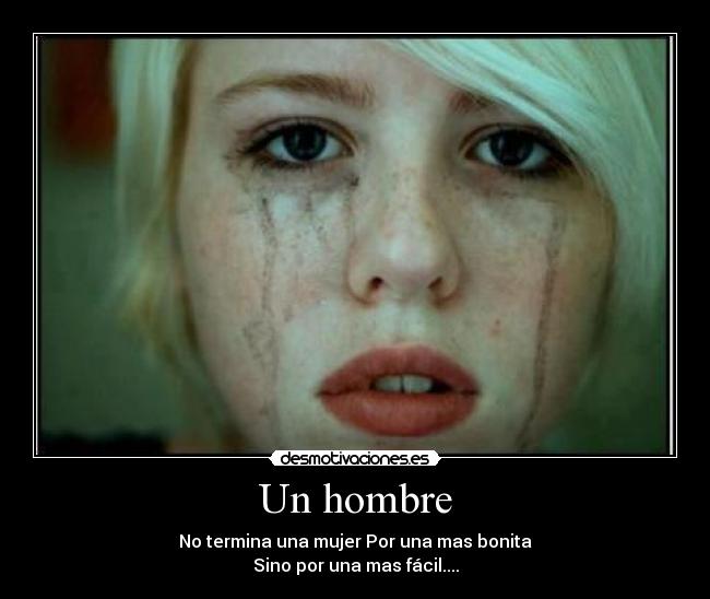 Un hombre -