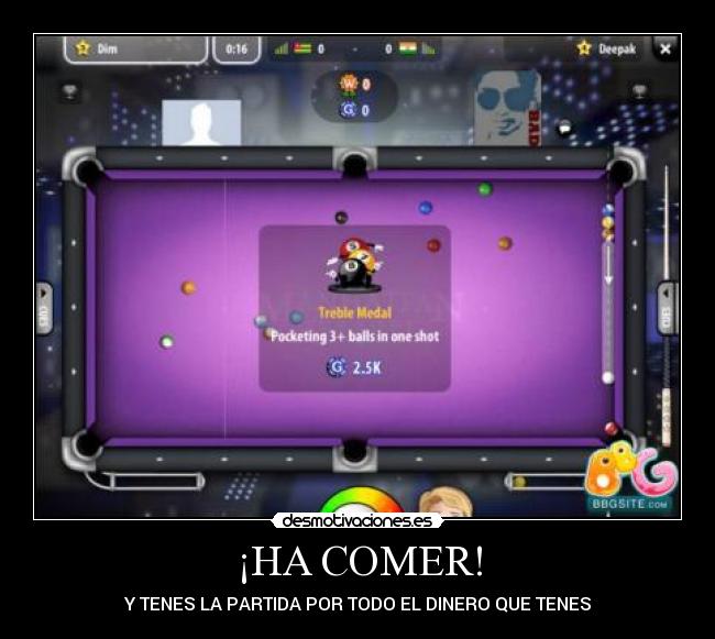 ¡HA COMER! - Y TENES LA PARTIDA POR TODO EL DINERO QUE TENES