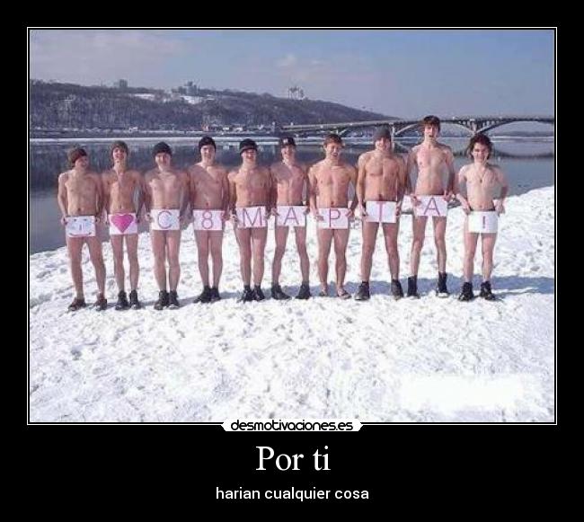 Por ti - harian cualquier cosa