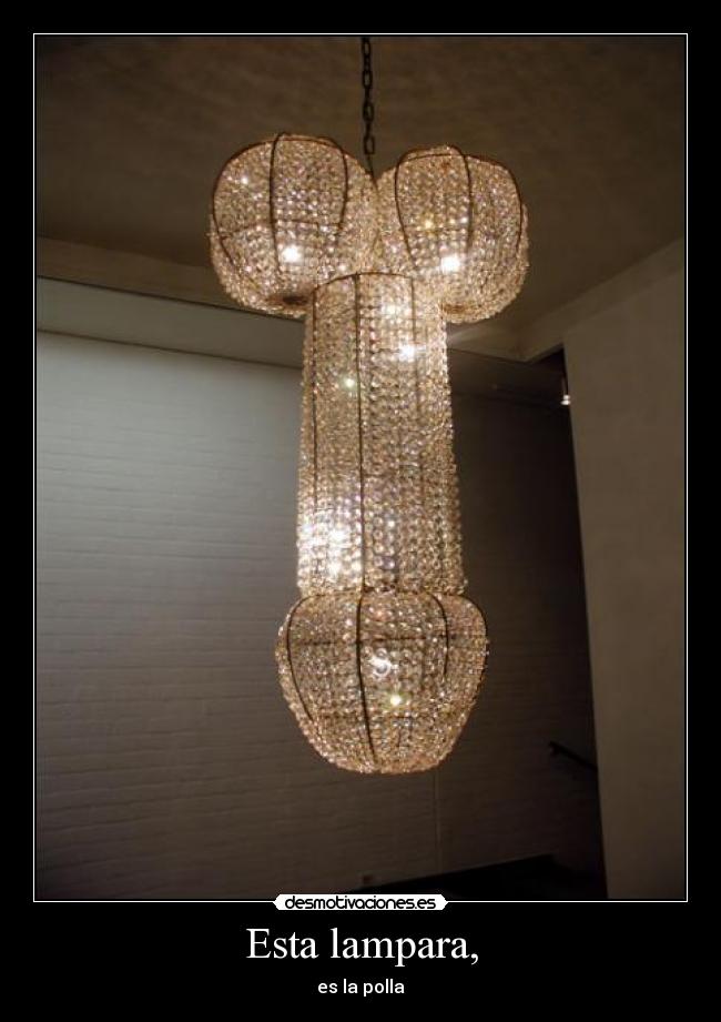 Esta lampara, - 