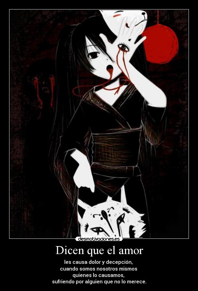 Dicen que el amor -