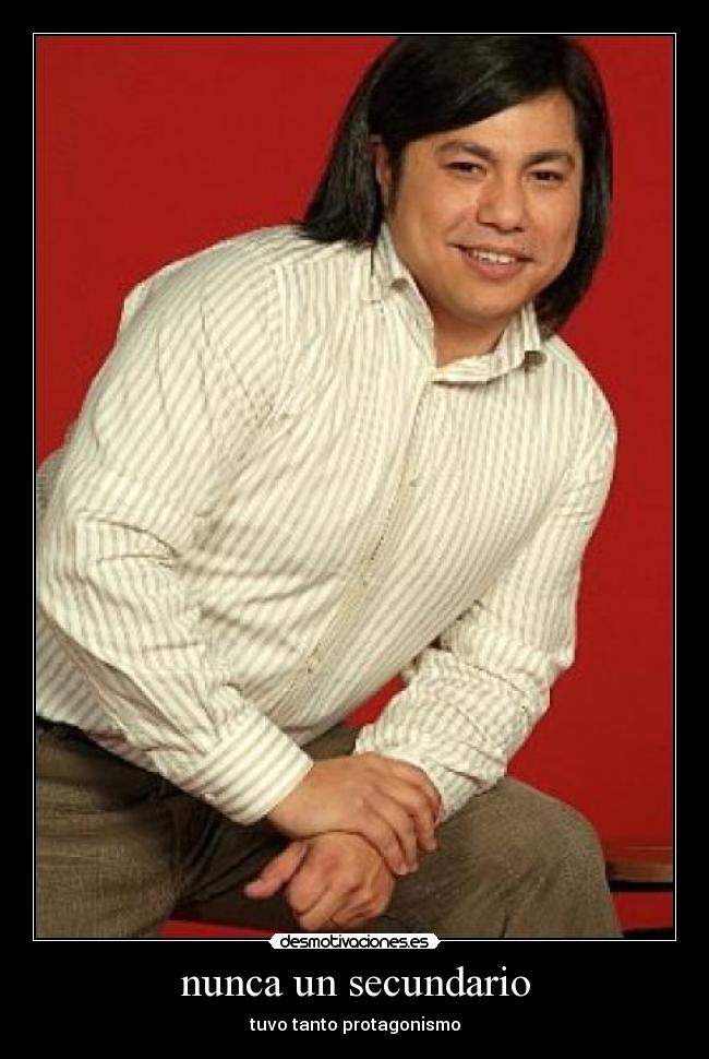 nunca un secundario -