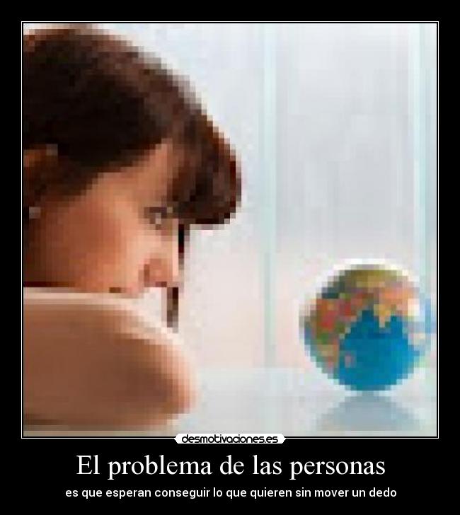 El problema de las personas -