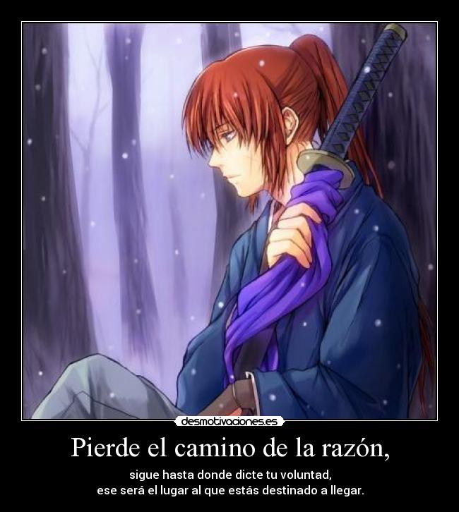 carteles rurouni kenshin himura harukaze desmotivaciones