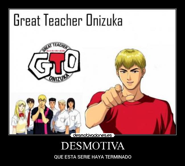 DESMOTIVA - QUE ESTA SERIE HAYA TERMINADO