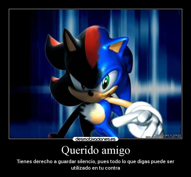 Querido amigo -