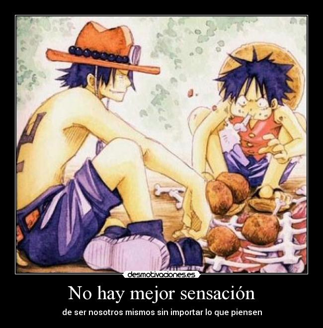 No hay mejor sensación - 