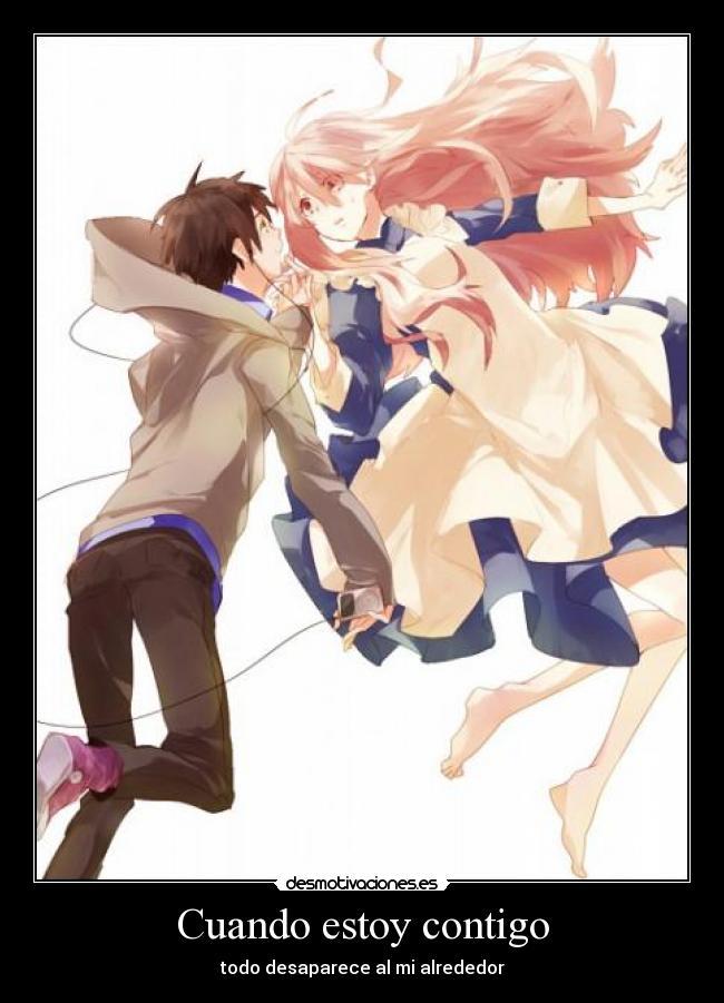 carteles cuando encontro contigo mas nada importa solo nada mas desmotivaciones