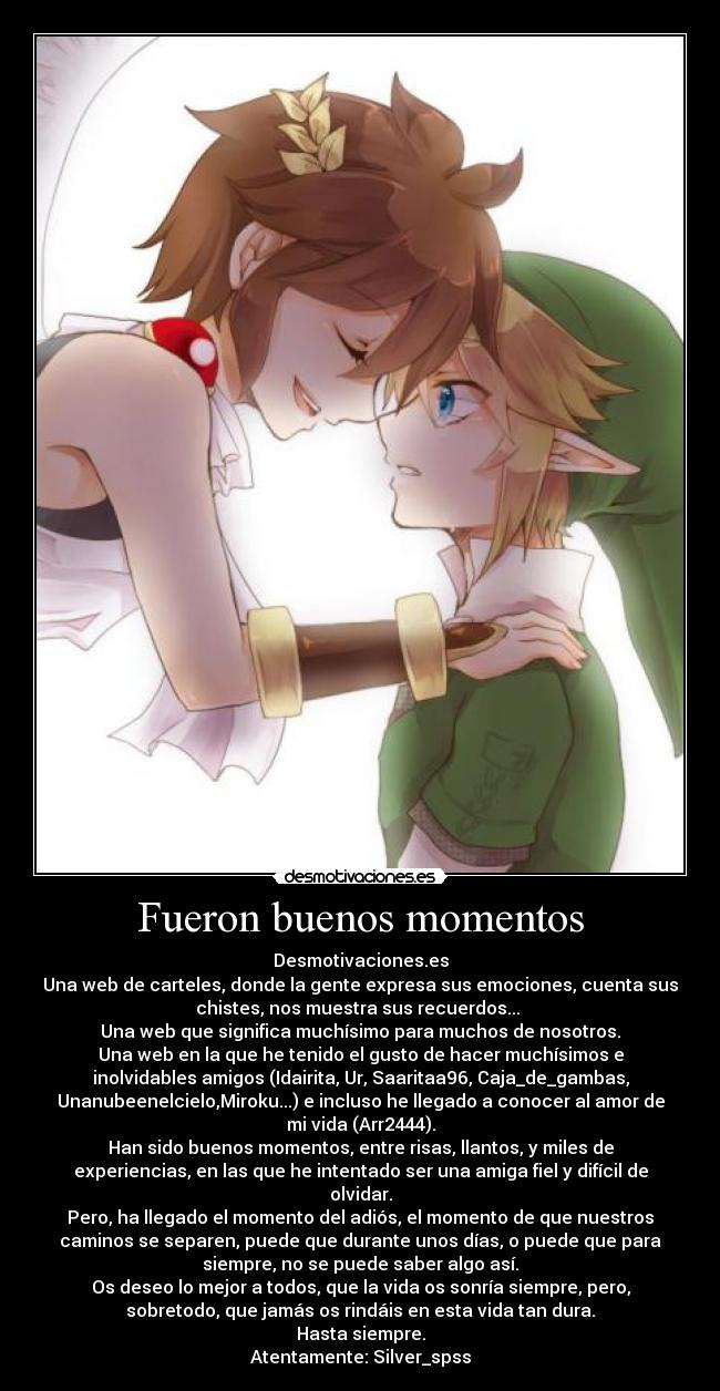 Fueron buenos momentos - 