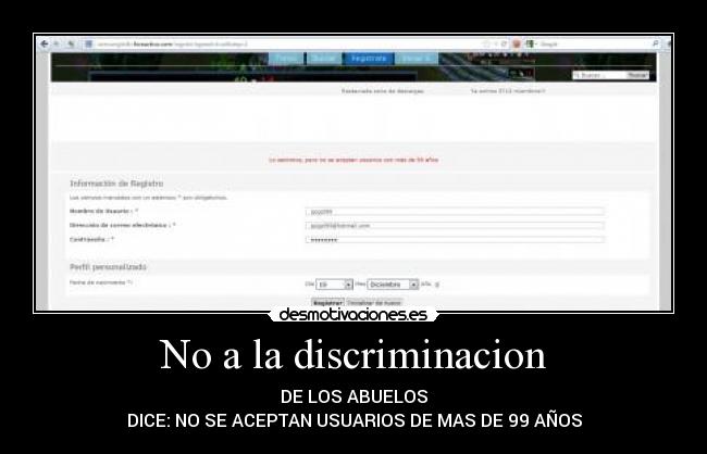 carteles abuelos viejos desmotivaciones