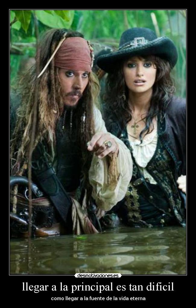 llegar a la principal es tan dificil - 