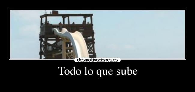 Todo lo que sube -